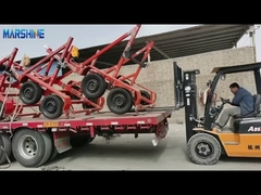 Power Construction Hydraulic Cable Drum Trailers Max Reel Dia 3200mm with Full Payment
