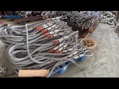 Antimagnetic Cable Puller Cable Socks for 25-50mm Insulated Wire 1.5 Meters Long Pulling