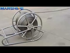 MARSHINE Cradle Reel Elevators Rope Play Out Reel Stand