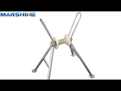 Casting Process High Steel Pipe Cable Ground Roller for Electrical Power Cable Laying