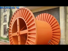 Galvanized Steel Cable Drum Reel with Corrugated Design