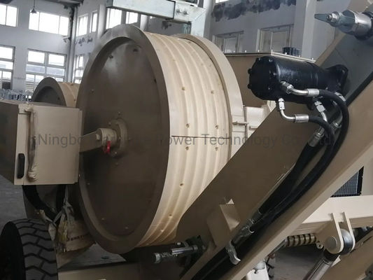 Cable String Machine Cable Stringing Equipment Machine Hydraulic Cable Tensioner For ...